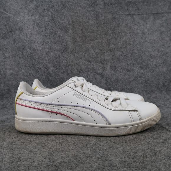 Puma Shoes Womens 9 Vikky Sneakers Casual Lifestyle Trainer Comfort Active White - Picture 1 of 11